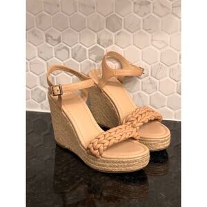 BP Natural Goldie Braided
Wedge Sandal size‎ 8.5